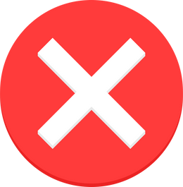 X Icon Illustration